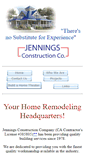 Mobile Screenshot of jenningsconstructionco.com