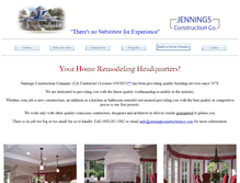 Tablet Screenshot of jenningsconstructionco.com